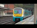 bangor station 25 09 2014. arriva class 158 175s virgin class 221 voyagers drs class 37s flasks.