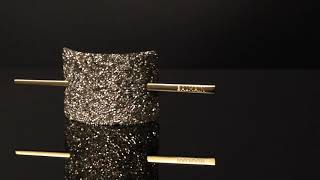 Balmain Hair Crystal Gold Hair Barrette FW20