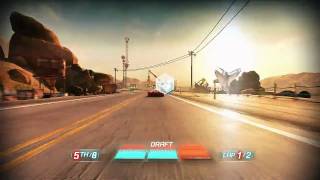 Split/Second - Gameplay without using Power Play (AIRPLANE GRAVEYARD)