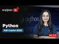 Python Full Course for Absolute Beginners | Python Tutorial | Python Training 2026 | Simplilearn