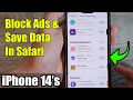 iPhone 14's/14 Pro Max: How to Block Ads & Save Data In Safari