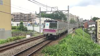 メトロ8000系 8110F たまプラーザ駅到着