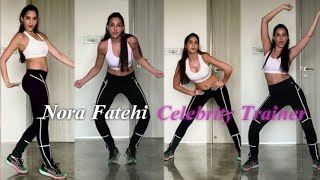 Nora Fatehi Dance Workout Celebrity Trainer Best Songs Hot Live Dance Tutorial Cultfit live #Curefit