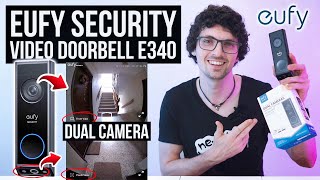 2023's Best Wireless Doorbell Camera! - eufy Video Doorbell E340 Review & Test (No More Blind Spots)