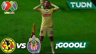 ¡OTRO GOLAZO! Diego Valdés hace DOBLETE | América 3-0 Chivas | AP2023-J8 | Liga Mx | TUDN