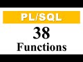PL/SQL tutorial 38: Introduction to PL/SQL functions in Oracle Database