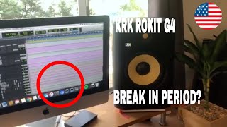 ✅  KRK Rokit G4 Breaking In Period Information 🔴