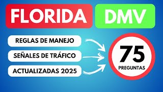 Prueba Teórica de Manejo Florida 2025: 75 Preguntas Clave para PASAR