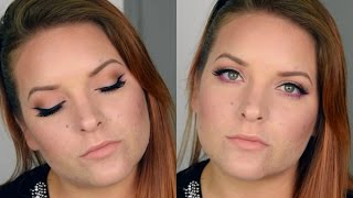 NEUTRAL EYE W/ POP OF COLOR MAKEUP TUTORIAL | Samantha Ames