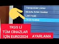 TKGS Lİ TÜM Cihazlar TRT 1 Frekans güncelleme Euro 2024