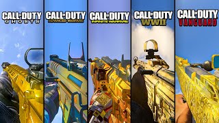 Unlocking the most FORGOTTEN GOLD CAMOS in COD History...