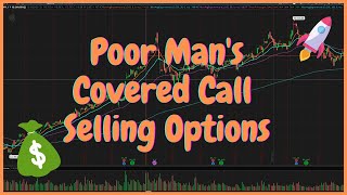 HOW TO TRADE POOR MAN'S COVERED CALL IN THINKORSWIM - SELLING OPTIONS \u0026 WEEKLY INCOME - STRATEGY 3