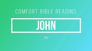 The Gospel according to John, read from the NIV.