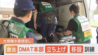 大規模水害を想定し「ＤＭＡＴ」の本部立ち上げ訓練