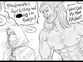 Male Elves versus Female Elves (Baalbuddy Comic Dub)