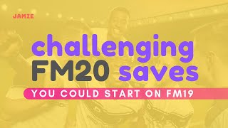 FM20 saves you could do on FM19. Save ideas for Football Manager 20 to do on Football Manager 2019