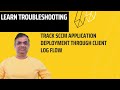 Track SCCM application deployment through client log flow