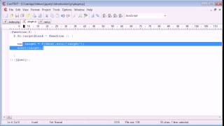 jQuery Tutorial 119 Creating a basic plugin