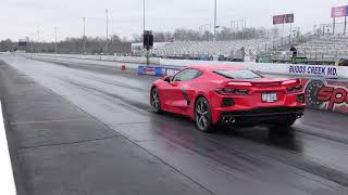 Fastest bone stock C8 Corvette on stock tires