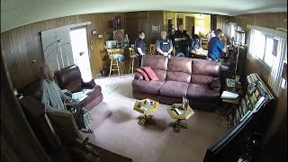 98-year-old woman confronts police raiding her home