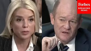 Chris Coons: 'I Can't Trust' Pam Bondi 'To Stand Up For The Rule Of Law'