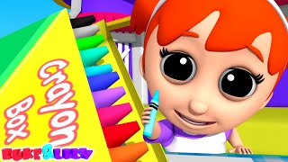 Crayons Colors Song | Learning Colors For Kids | Nursery Rhymes For Babies | Preschool Videos