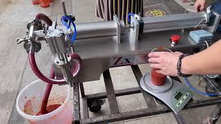 MESIN ISI PES/SOS/BAHAN CECAIR***LIQUID FILLING MACHINE