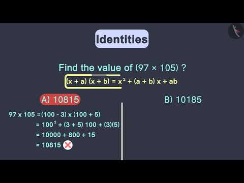 Algebraic Identity:(x+a)(x+b)=x^2+(a+b)x+ab | Part3/3 | English | Class ...