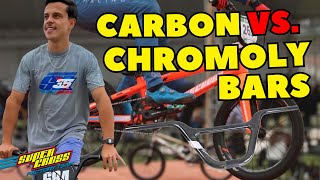 Carbon VS Chromoly BMX Bars | Which is better for YOU?!