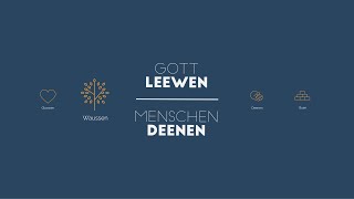 Waussen | Gott Leewen Menschen Deenen