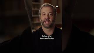 Judd Apatow explains Steve Carell's REAL waxing experience.