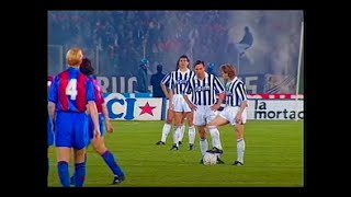 10/04/1991 - Cup Winners' Cup, semifinal return leg - Juventus-Barcelona 1-0