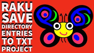 Raku Programming Project: Save Directory Entries To TXT File 2024