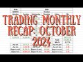 Trading Monthly Recap: October 2024 $145,850,82