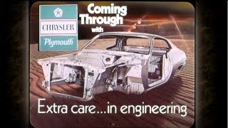 1971 Chrysler Plymouth - Coming Through With Extra Care in Engineering