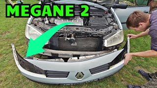 Renault Megane 2 Front Bumper Removal - Quick Guide