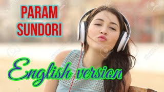 Param Sundori | Mimi | Kriti Sanon, Punkaj Tripathi | @A.R. Rahaman| Sreya | Amitabh English Version