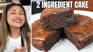How to Make the Most Amazing & Easiest Chocolate Cake of All Time with 2 Ingredients!