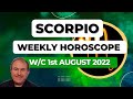 Scorpio Horoscope Weekly Astrology from 1st August 2022