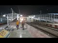 etawah railway station speedy train s speed like ak 47 night view