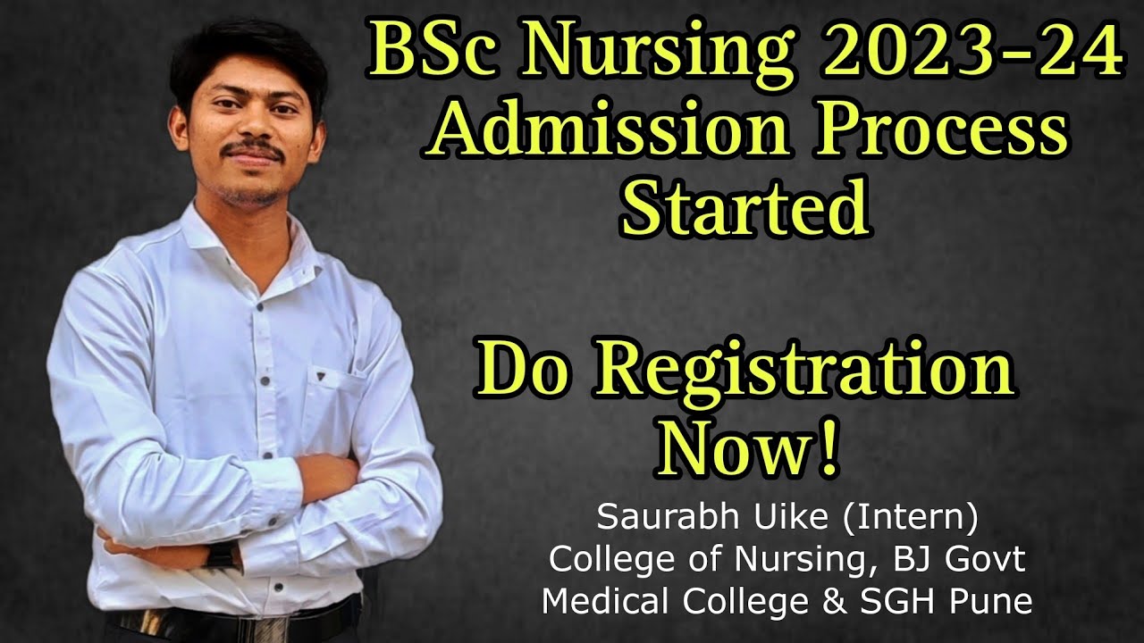 BSC NURSING 2023-24 CAP Admission STARTED - YouTube