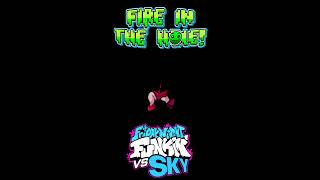 Fire in the hole abnormal Kill GF but its sky █  FNF #fireinthehole #sky #fireintheholegeometrydash
