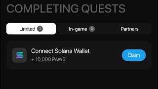 Connect Solana Wallet Paws | Paws Connect Solana Wallet |Paws New Connect Solana Wallet +10,000 PAWS