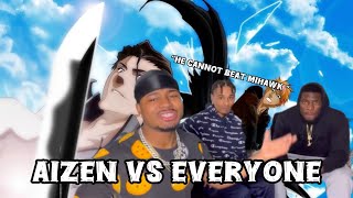 They were speechless and confused after seeing Aizen’s kyoka suigetsu!! Aizen vs everyone