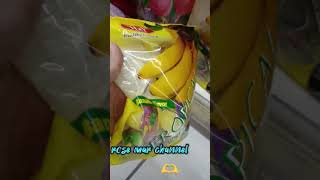 Tropical mini fruity jelly cells banana flavor❣️😱#trending #foryou #youtubeshorts #shorts