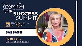 Conni Ponturo - Women's Biz Tribe Success Summit Speaker