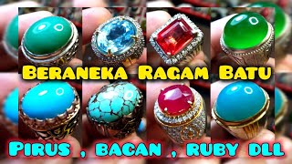 SPESIAL BATU BACAN DOKO PIRUS DAN BATU PERMATA YANG SUPER KEREN KUALITAS JOSS BANGETT