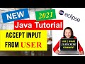 Java Accept Input from user Java Tutorial 3
