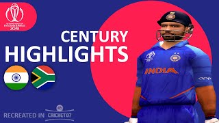 Brilliant Rohit starts the World Cup with a Century! | IND vs SA 2019 | Recreated