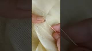 EP.8 วิธีทำตะขอเสื้อเกี่ยวชั้นใน #sewing #neck_design #ideas #shorts